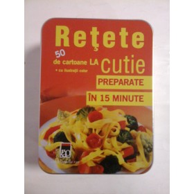 RETETE  -  50 DE CARTOANE LA CUTIE  -  PREPARATE IN 15 MINUTE